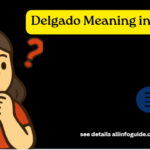 Delgado Meaning in English
