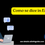 Como se dice in English