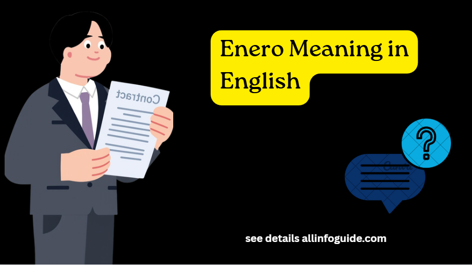 Enero Meaning in English