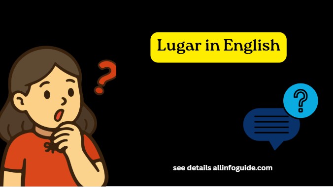 Lugar in English