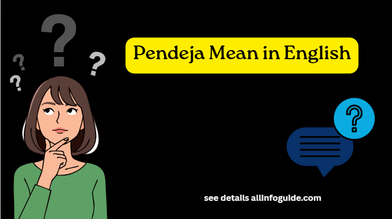 Pendeja Mean in English