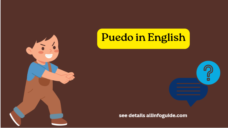 Puedo in English