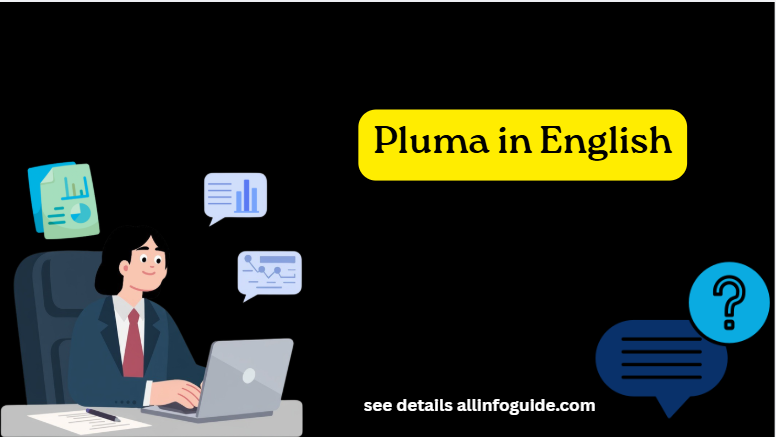 Pluma in English