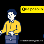 Qué pasó in English