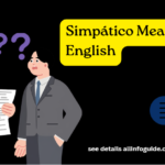 Simpático Meaning in English