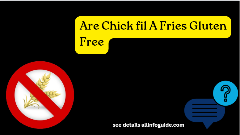 Are Chick fil A Fries Gluten Free