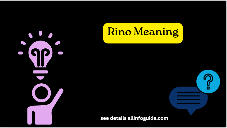 Rino Meaning