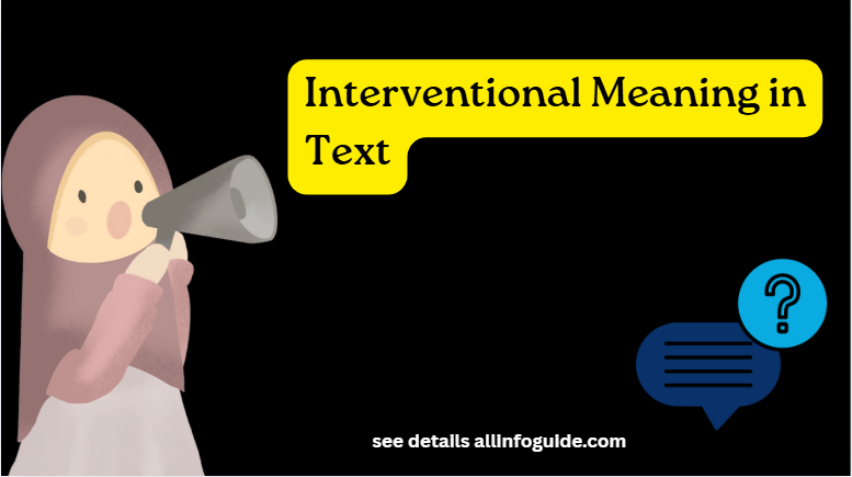 Interventional Meaning in Text