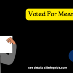 Voted For Meaning
