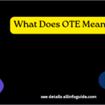 What Does OTE Mean
