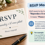 # RSVP Meaning: